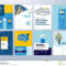 Set Of Brochure Design Templates On The Subject Of Education With Regard To Brochure Design Templates For Education