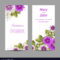 Set Of Wedding Invitation Cards Design In Invitation Cards Templates For Marriage