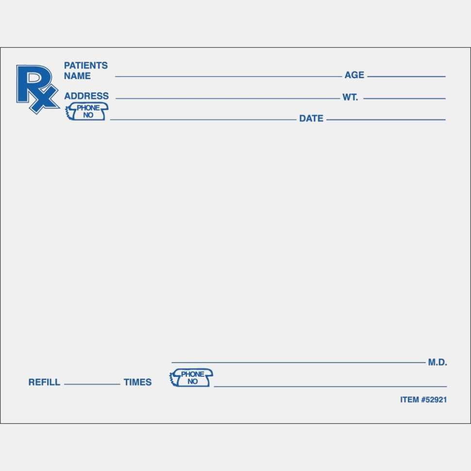 Seven Common Myths About Blank Rx Label | Label Maker Ideas With Blank Prescription Pad Template