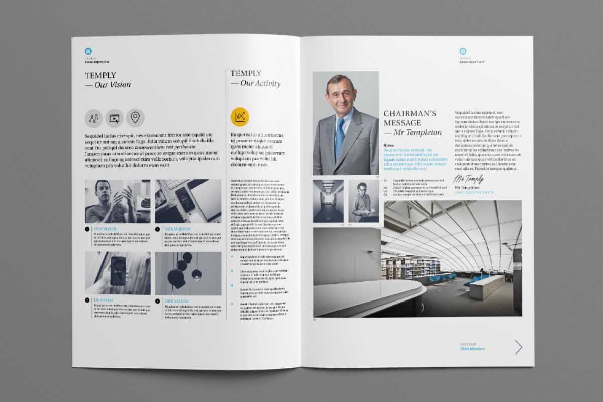 Showcase And Discover Creative Work On The World's Leading Throughout Chairman's Annual Report Template