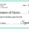 Signage 101 – Giant Check Uses And Templates | Signs Blog Regarding Customizable Blank Check Template
