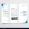Simple Trifold Business Brochure Template Design Pertaining To One Page Brochure Template