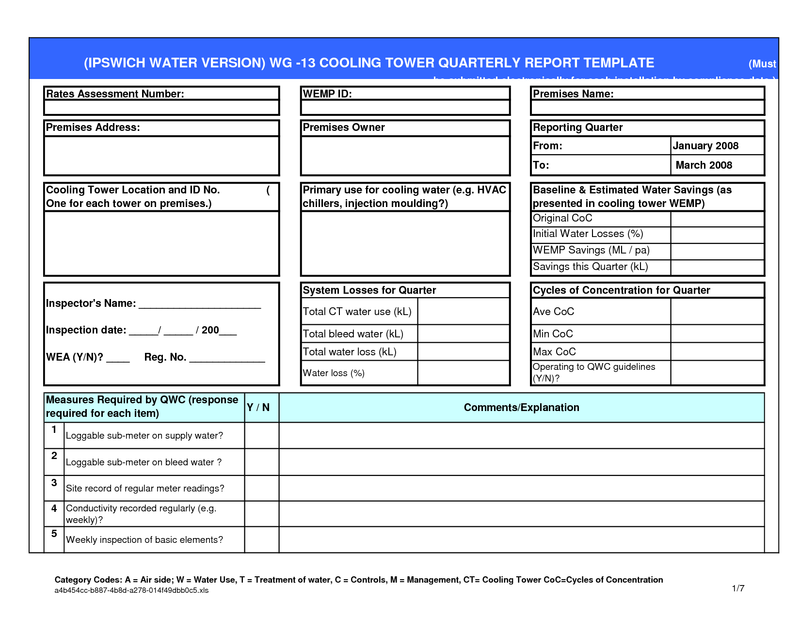 Small Business Excel Report Template With Quarterly Report Template Small Business