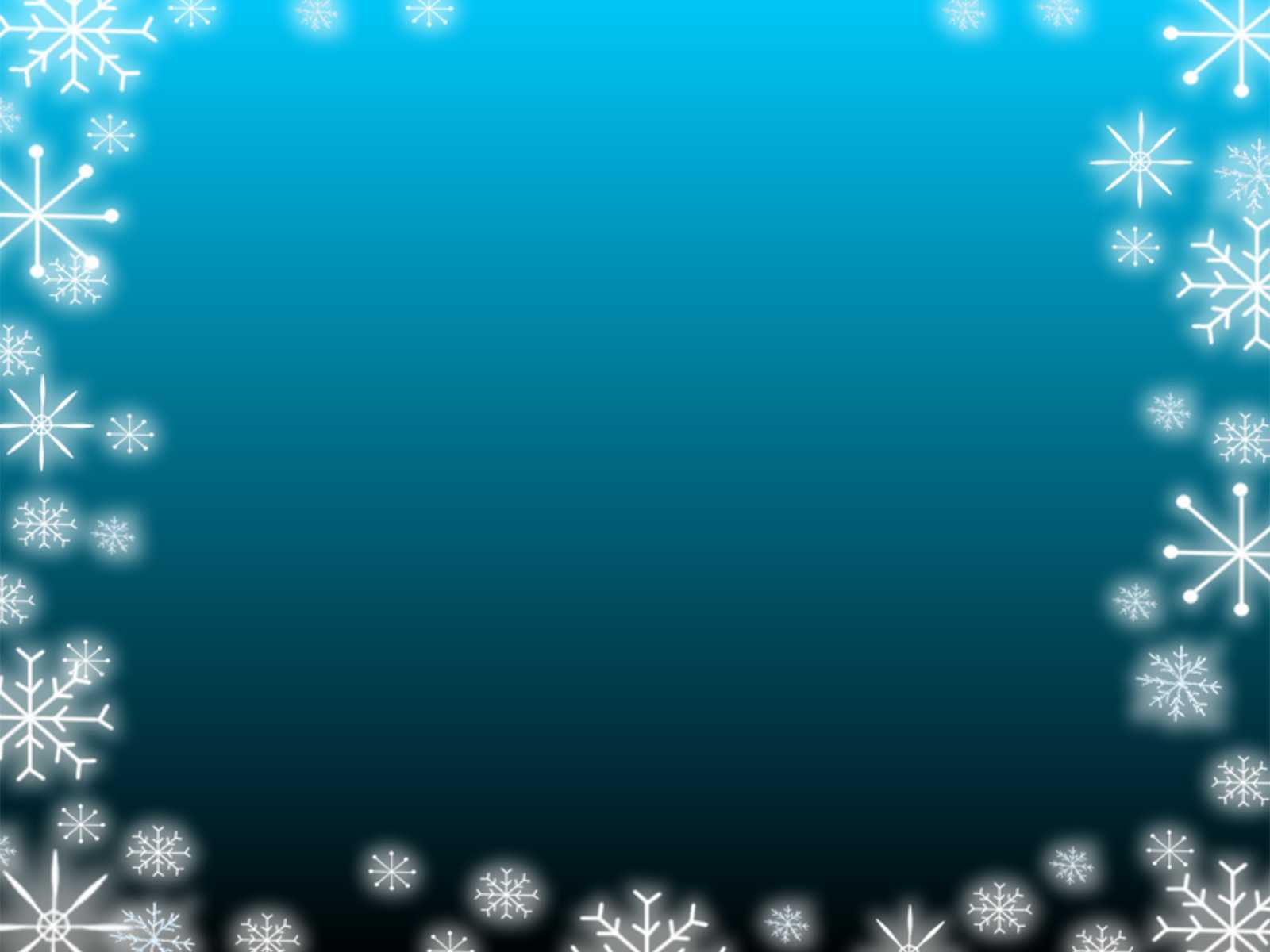 Snow Backgrounds | Ppt Grounds In Snow Powerpoint Template