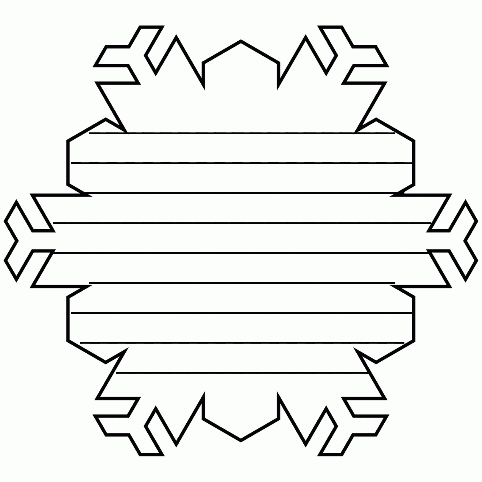 Snowflake Printable – Google Search | 4Th Grade | Third Pertaining To Blank Snowflake Template