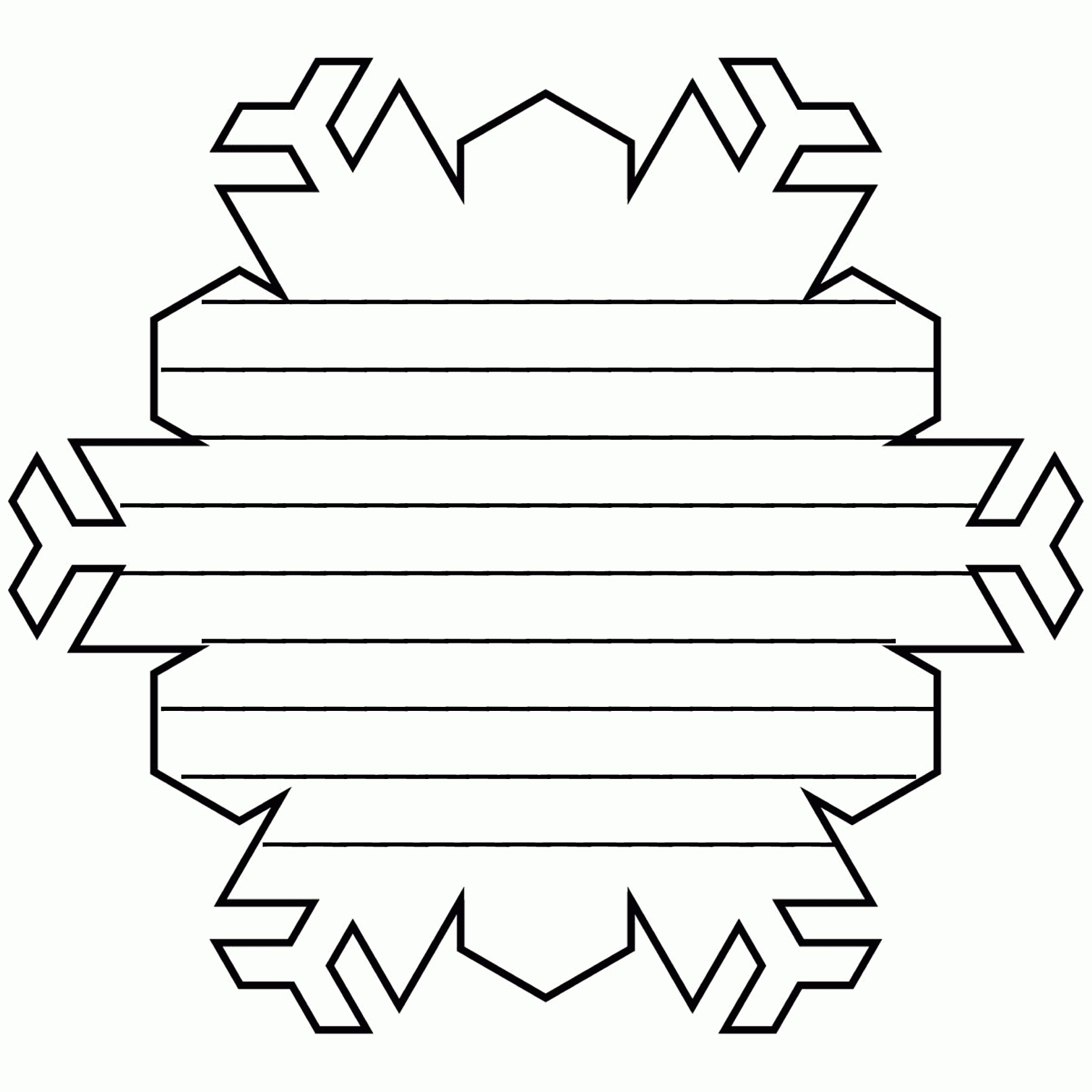 Snowflake Printable – Google Search | 4Th Grade | Third Pertaining To Blank Snowflake Template