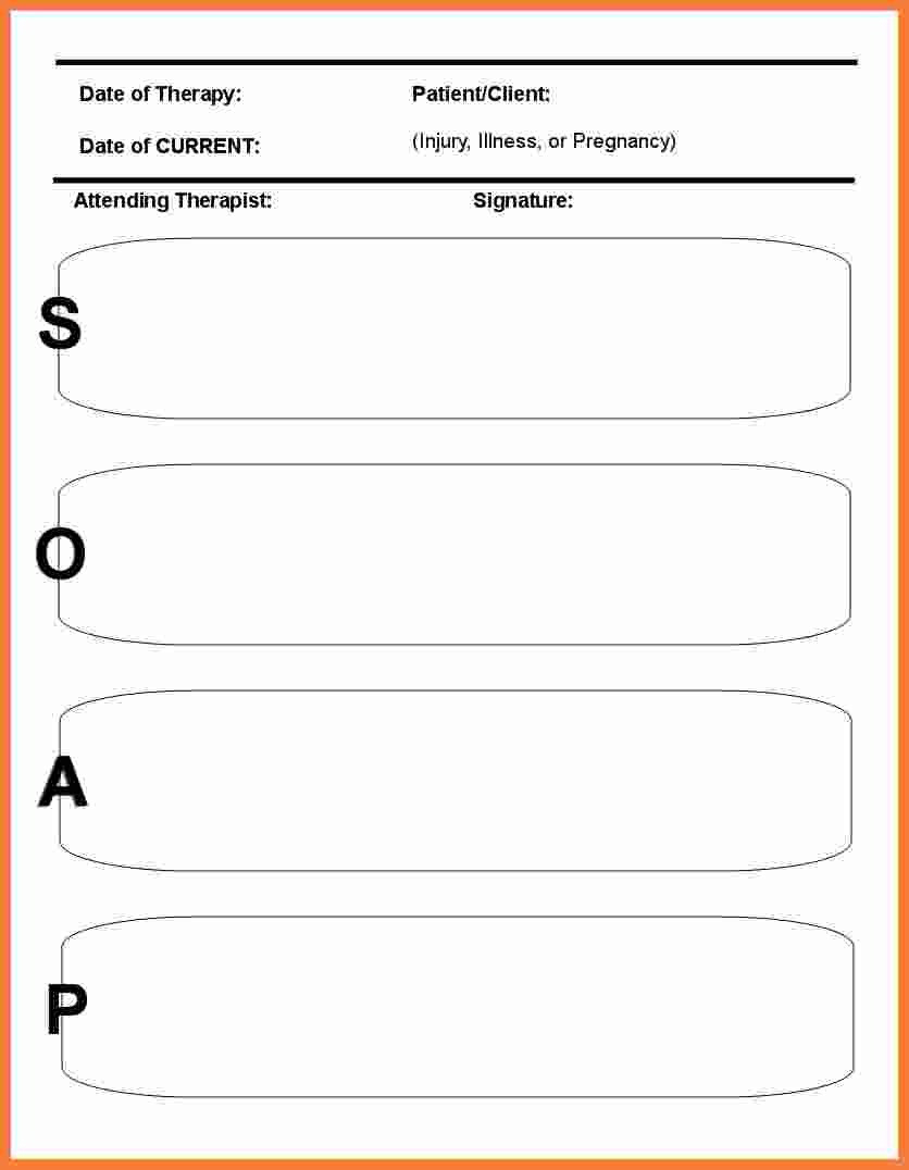Soap Note Template Word | Dattstar For Soap Note Template Word