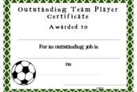 Soccer Certificate Templates Blank | K5 Worksheets in Soccer Certificate Template