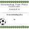 Soccer Certificate Templates Blank | K5 Worksheets In Soccer Certificate Template