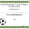 Soccer Certificate Templates Blank | K5 Worksheets | Sports With Athletic Certificate Template