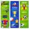 Soccer Or Football Sport Game Banner Template Set Inside Sports Banner Templates