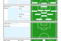 Soccer Scouting Template | Other Designs | Football Coaching for Football Scouting Report Template