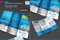 Social Media Tri-Fold Brochure Template Indd | Bi Fold within Social Media Brochure Template