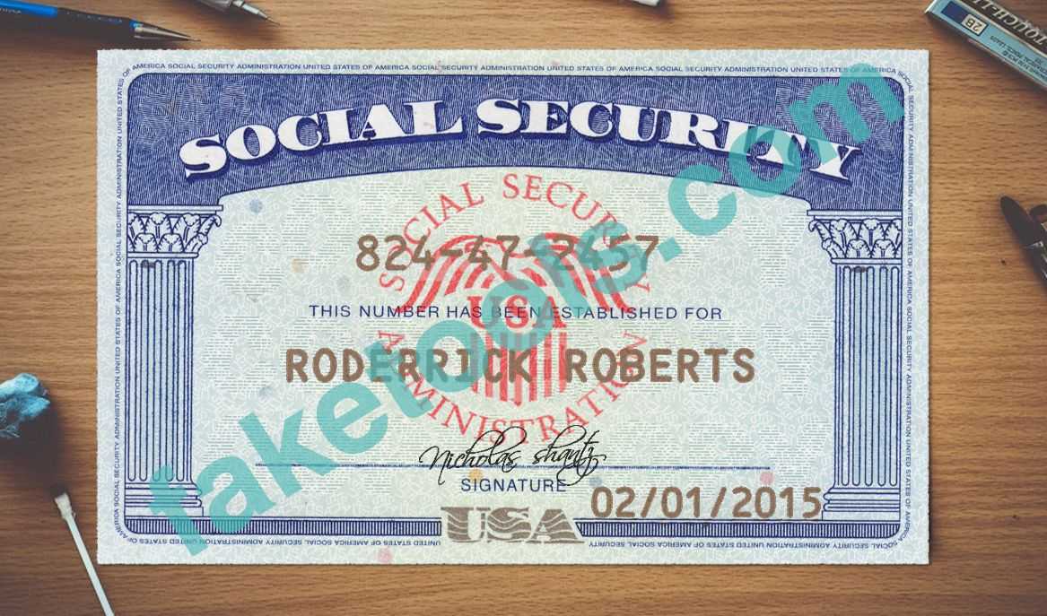 Social Security Card Psd Template | Psd Templates | Psd Within Ssn Card Template