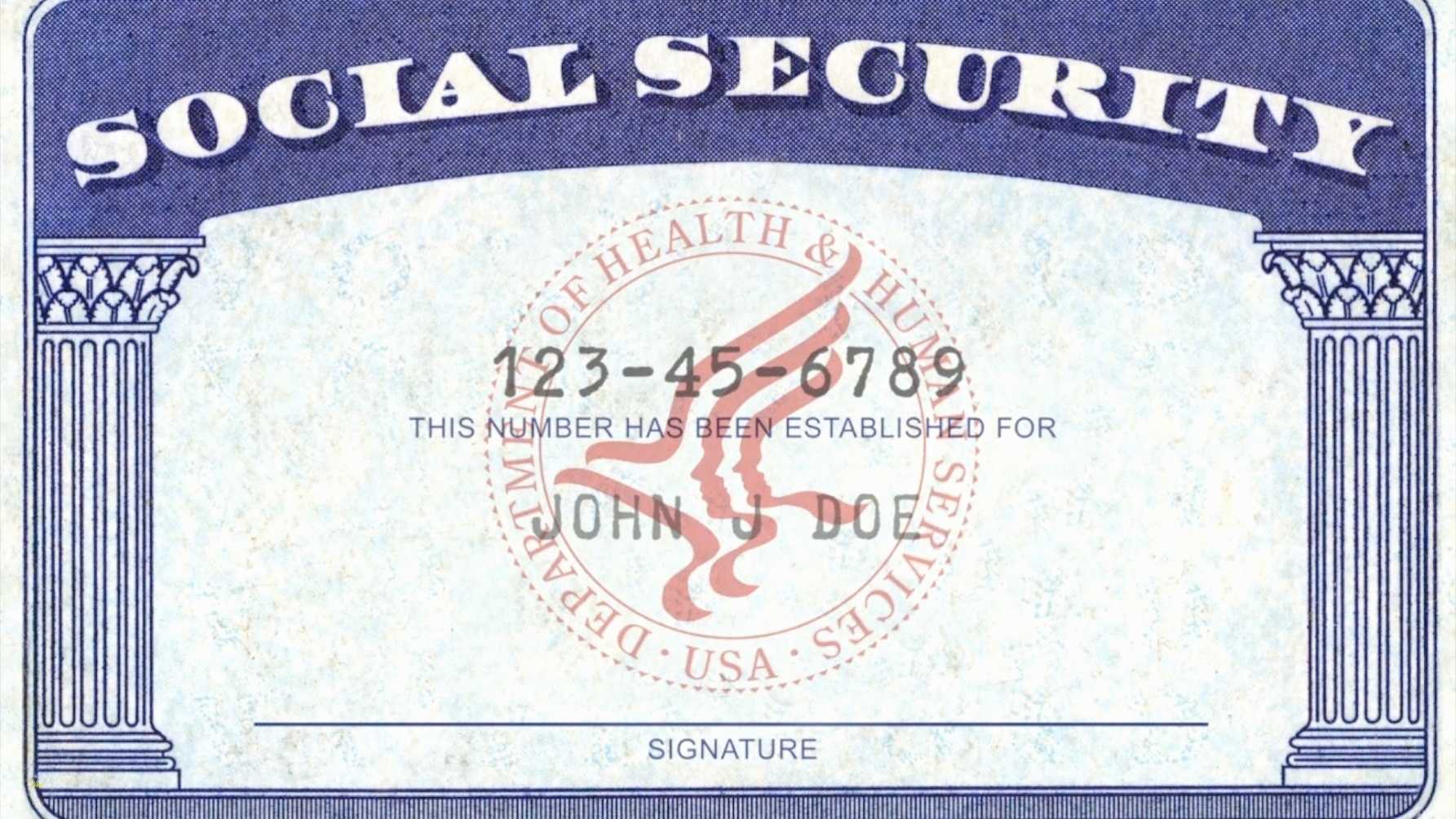 Social Security Card Template Pdf 10 Quick Tips Regarding In Social Security Card Template Pdf