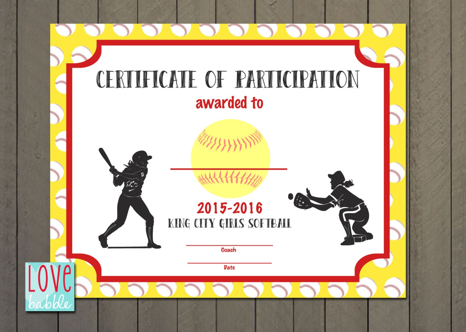 Softball Award Certificate Template – Taid.tk With Regard To Softball Certificate Templates