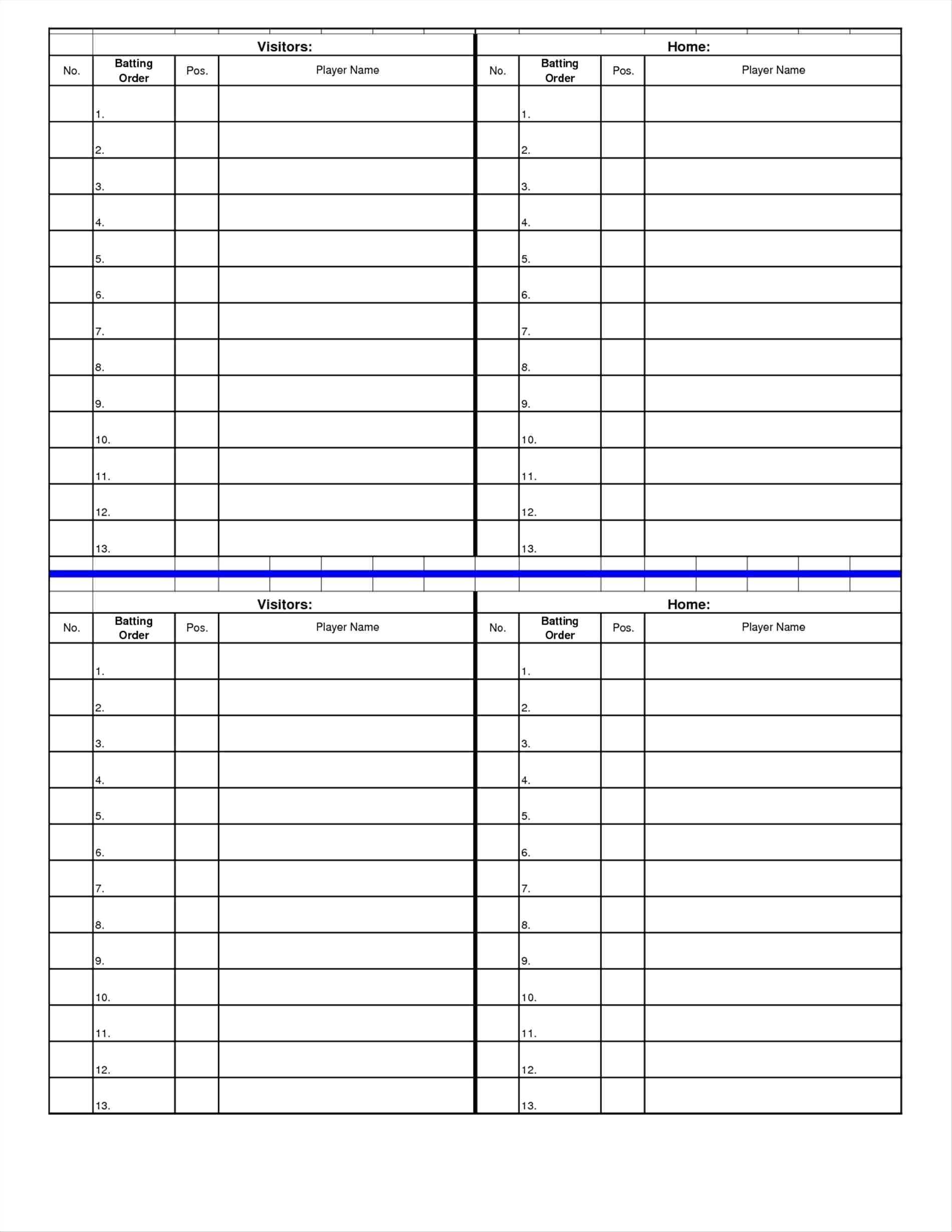 Softball Lineup Template 11 Reasons Why Softball Lineup For Softball Lineup Card Template