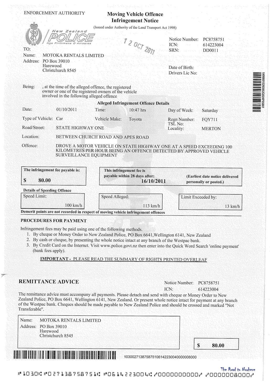 Speeding Ticket Template. Pretend Fake Parking Related Regarding Blank Speeding Ticket Template