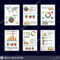 Statistics Data Business Report Template Style Charts And Within Illustrator Report Templates