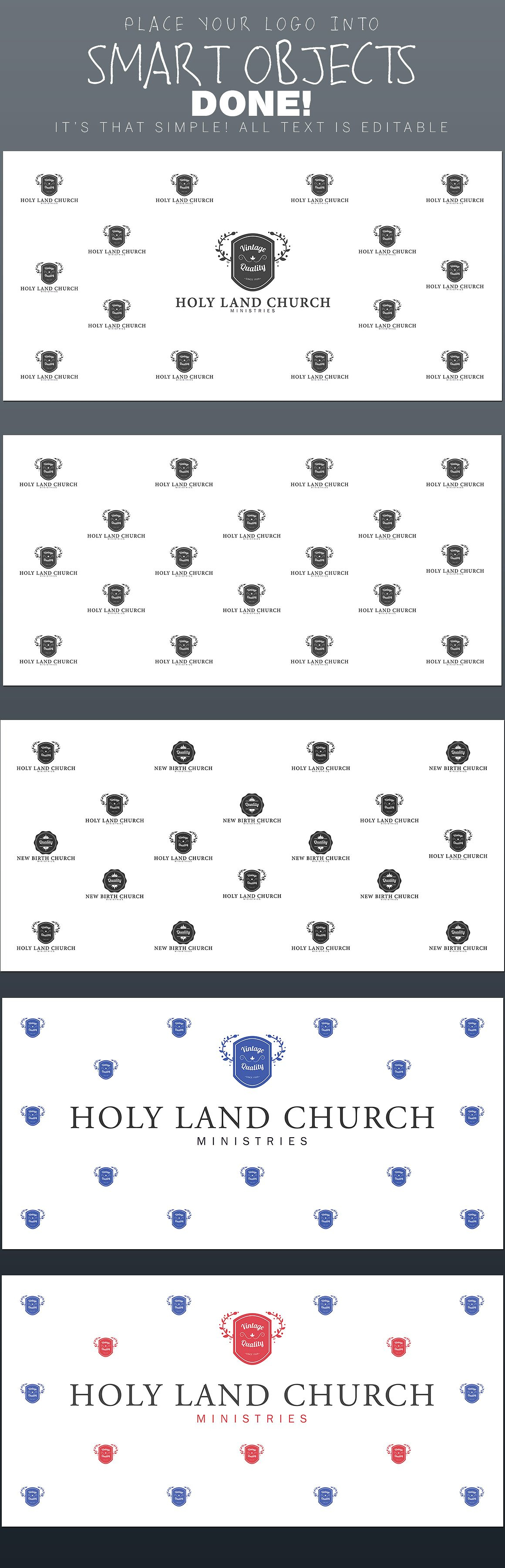 Step And Repeat Backdrop Photoshop Template For Step And Repeat Banner Template