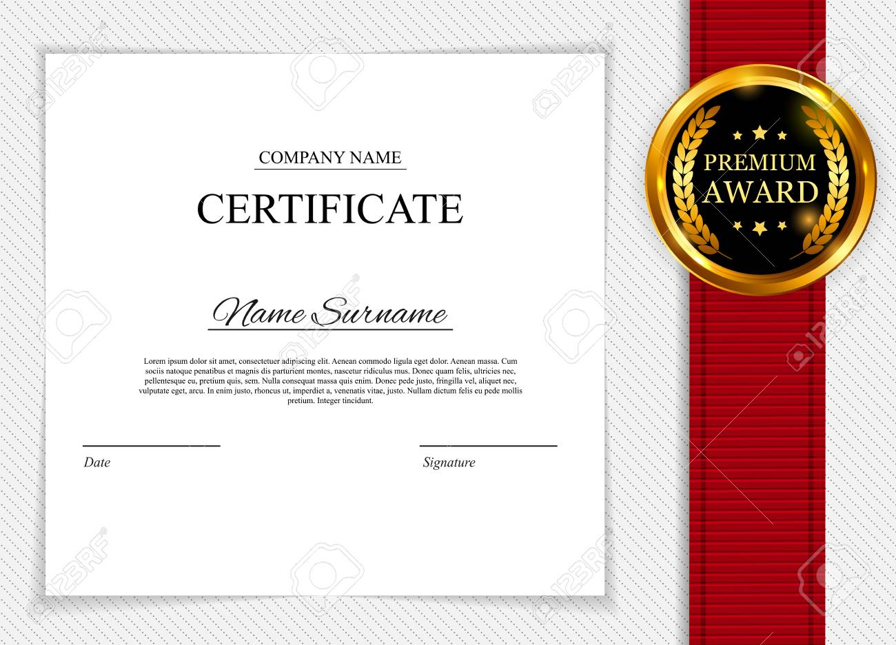 Stock Illustration Within Manager Of The Month Certificate Template