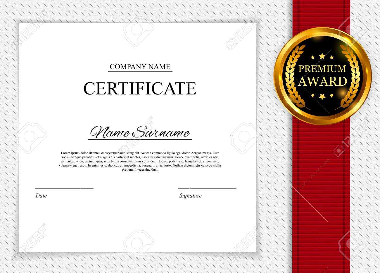 Stock Illustration Within Manager Of The Month Certificate Template