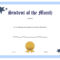 Student Of The Month Template | Asouthernbellein Pertaining Within Free Student Certificate Templates