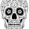 Sugar Skull Drawing Template At Paintingvalley | Explore Throughout Blank Sugar Skull Template