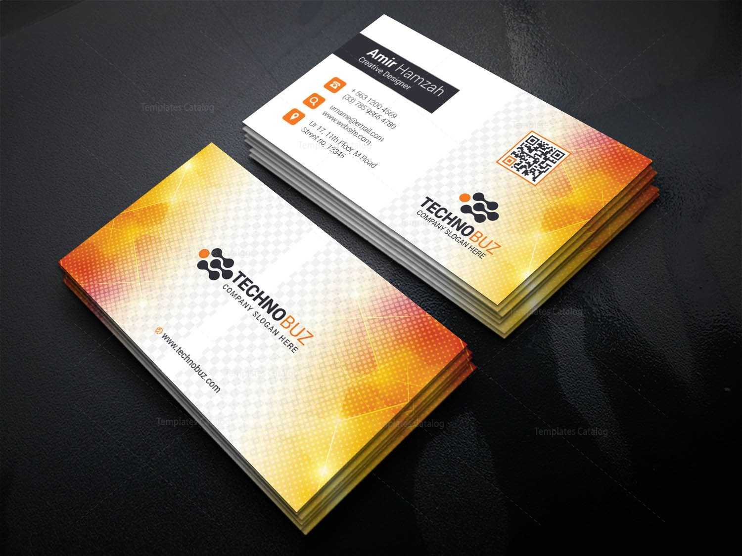 Sun Professional Corporate Visiting Card Template 001338 Intended For Professional Name Card Template