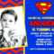 Superman S Template – Wovensheet.co Within Superman Birthday Card Template