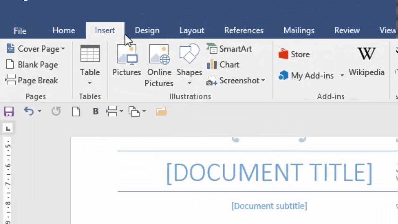 Table Of Contents In Word 2016 Pertaining To Contents Page Word Template