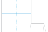 Table Tent Design Template Blank Table Tent - White - Cover with regard to Blanks Usa Templates