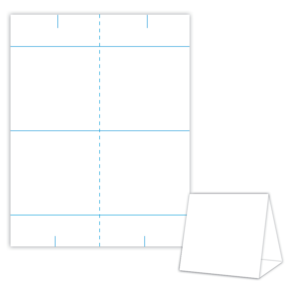 Table Tent Template – 16 Printable Table Tent Templates And Pertaining To Blank Tent Card Template