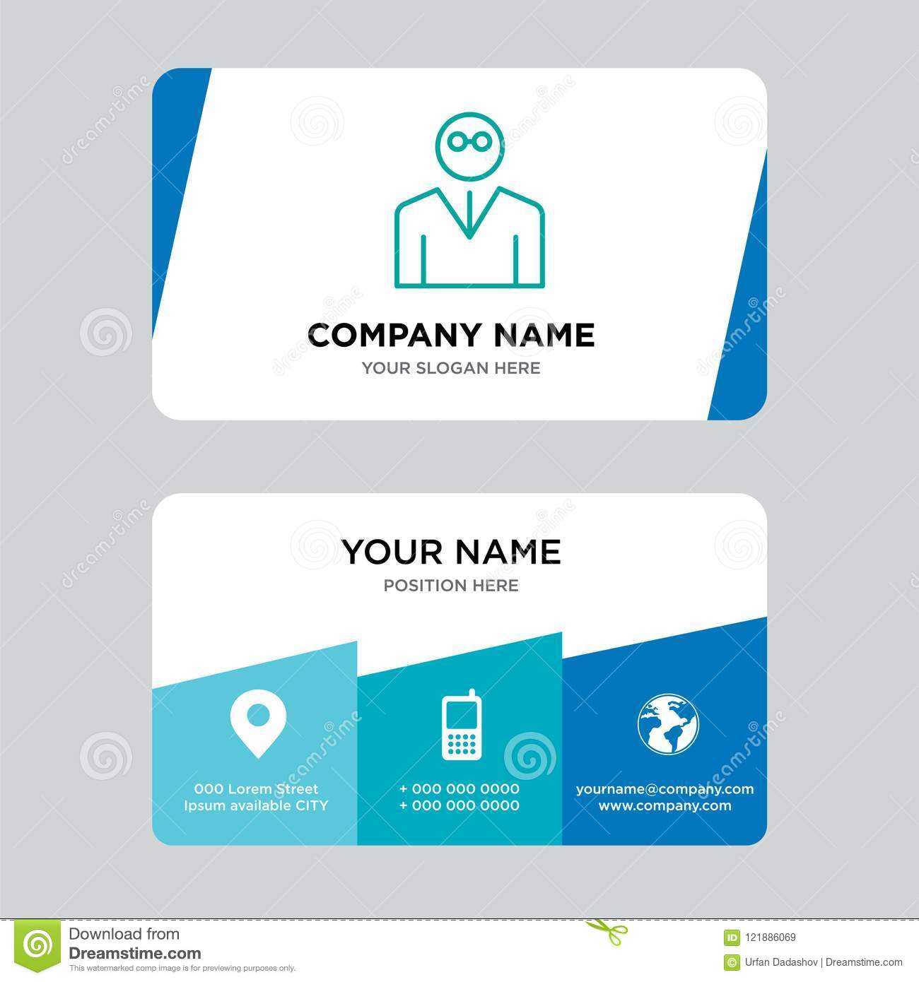 Teacher Business Card Design Template, Visiting For Your Pertaining To Teacher Id Card Template