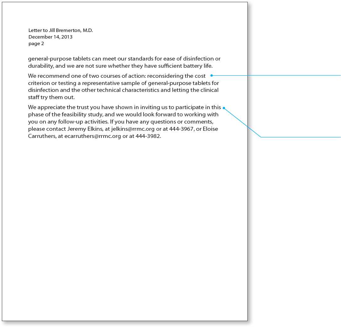 Techcomm11E Full Ch18 Regarding Recommendation Report Template