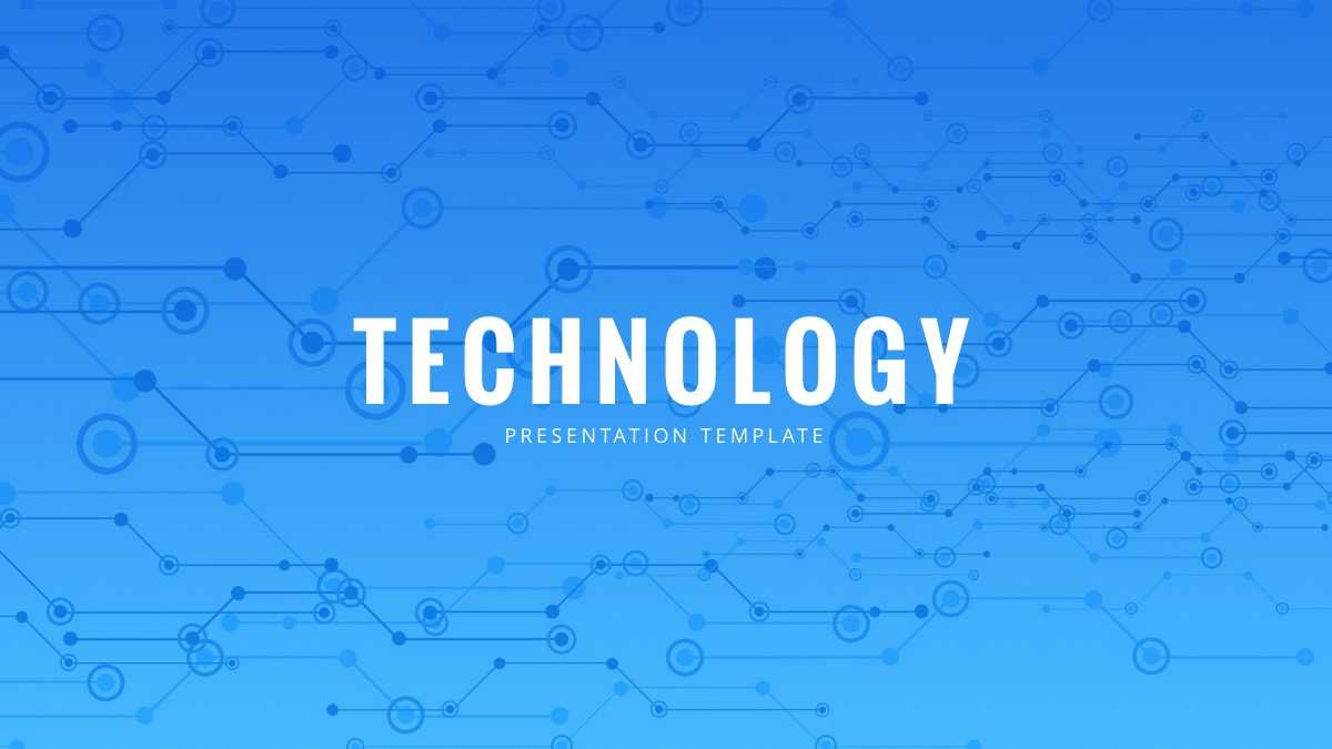 Technology Powerpoint Template – Free Powerpoint Presentation Throughout Powerpoint Templates For Technology Presentations