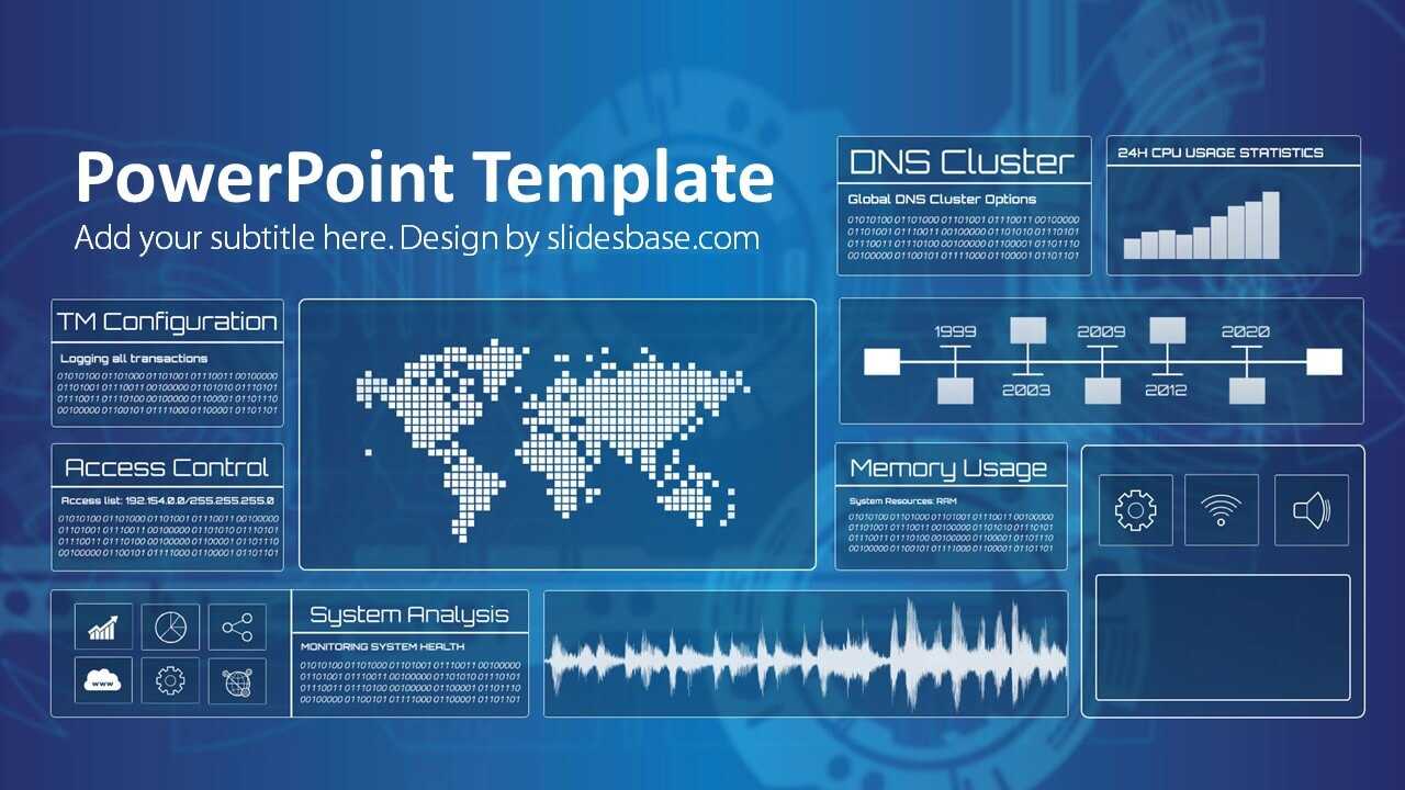 Technology Screen Powerpoint Template Regarding Powerpoint Templates For Technology Presentations