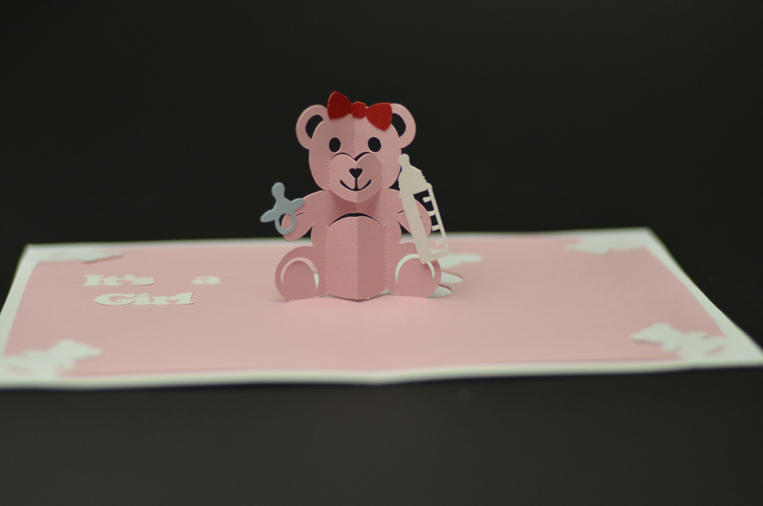 Teddy Bear Pop Up Card: Tutorial And Template – Creative Pop Inside Teddy Bear Pop Up Card Template Free