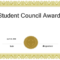 Télécharger Gratuit Student Council Award Inside Free Student Certificate Templates
