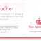 Template Chiropractic Gift Certificate Template | Voucher With Custom Gift Certificate Template