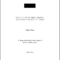 Template For Latex Phd Thesis Title Page – Texblog Intended For Project Report Latex Template