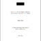 Template For Latex Phd Thesis Title Page – Texblog With Regard To Project Report Template Latex
