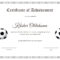 Template: Free Stock Certificate Templates Word Template Regarding Soccer Certificate Templates For Word