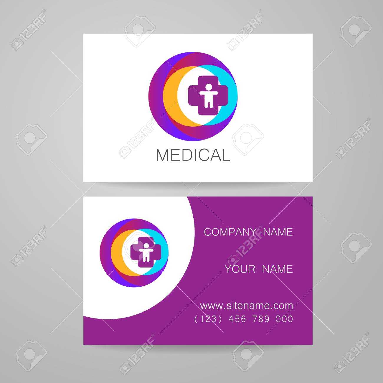 Template Of Medical Business Cards. Within Medical Business Cards Templates Free