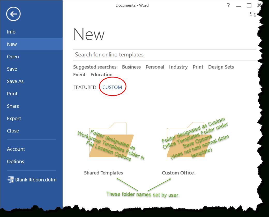 Templates In Microsoft Word – One Of The Tutorials In The For Word 2010 Templates And Add Ins