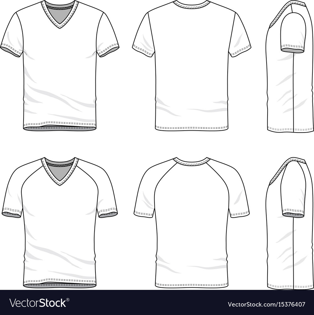 Templates Of Blank T Shirt Pertaining To Blank V Neck T Shirt Template