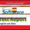 Test Report In Software Testing | Testing Status Reports In Test Summary Report Excel Template