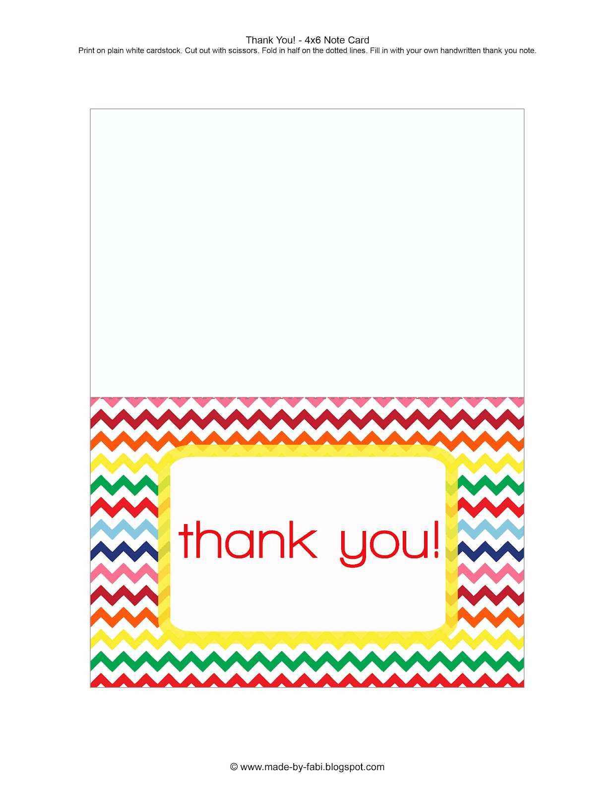 Thank You Card Free Printable Regarding Free Printable Thank You Card Template