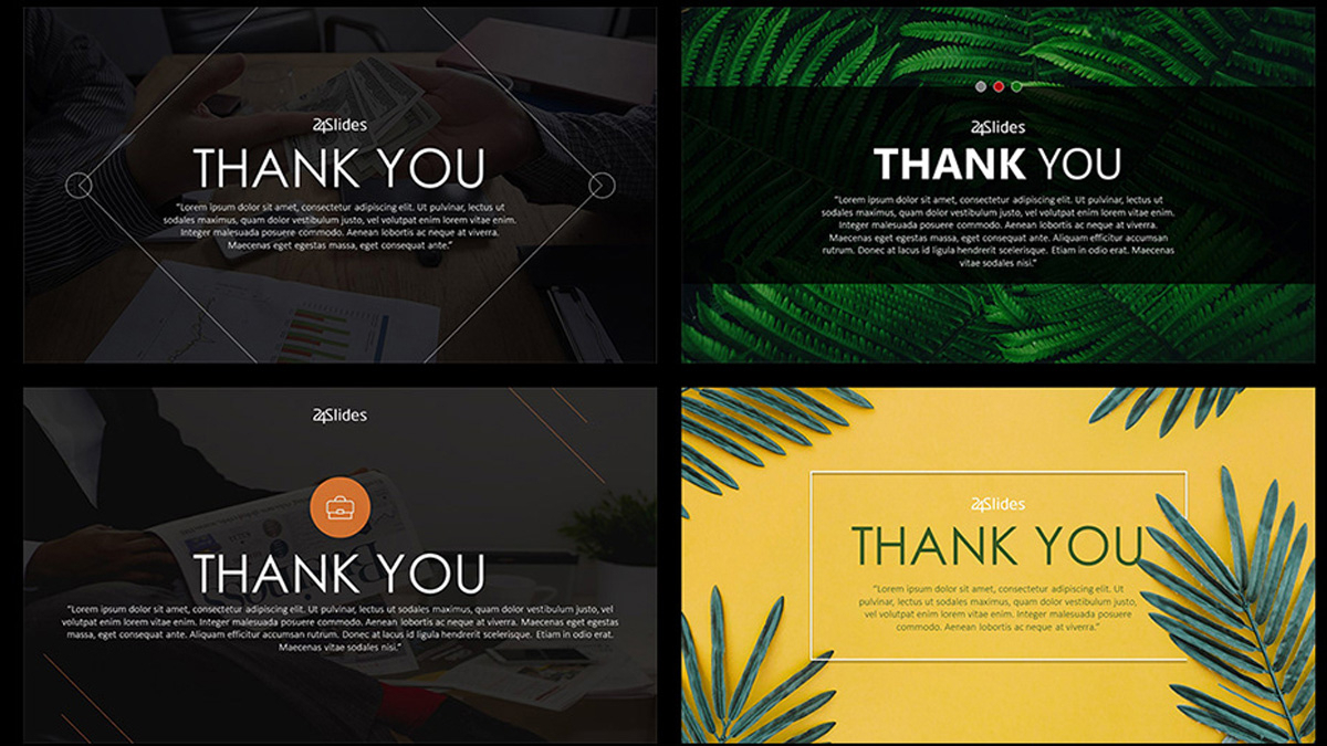 Thank You Slide Free Powerpoint Template Throughout Powerpoint Thank You Card Template
