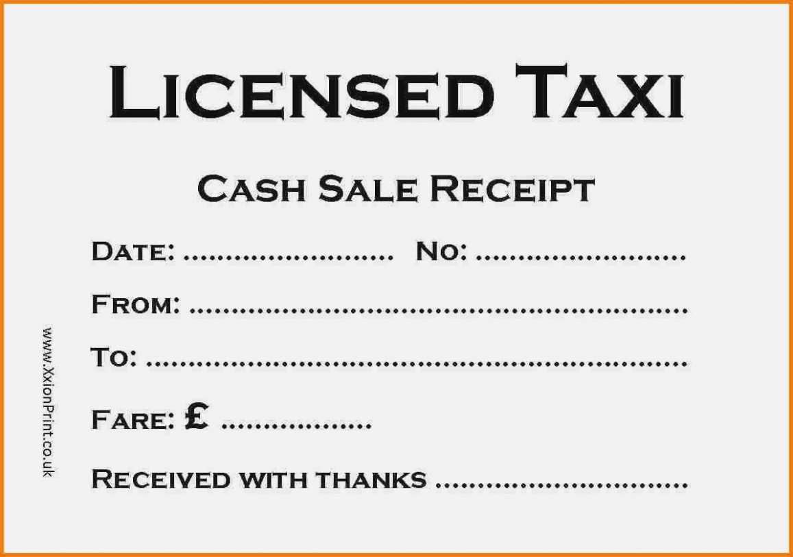 The 14 Common Stereotypes | Realty Executives Mi : Invoice With Blank Taxi Receipt Template